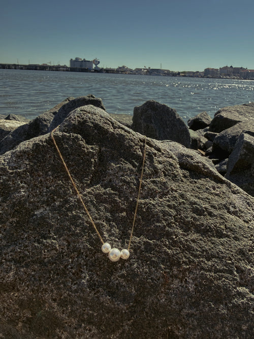 3 Pearl Necklace
