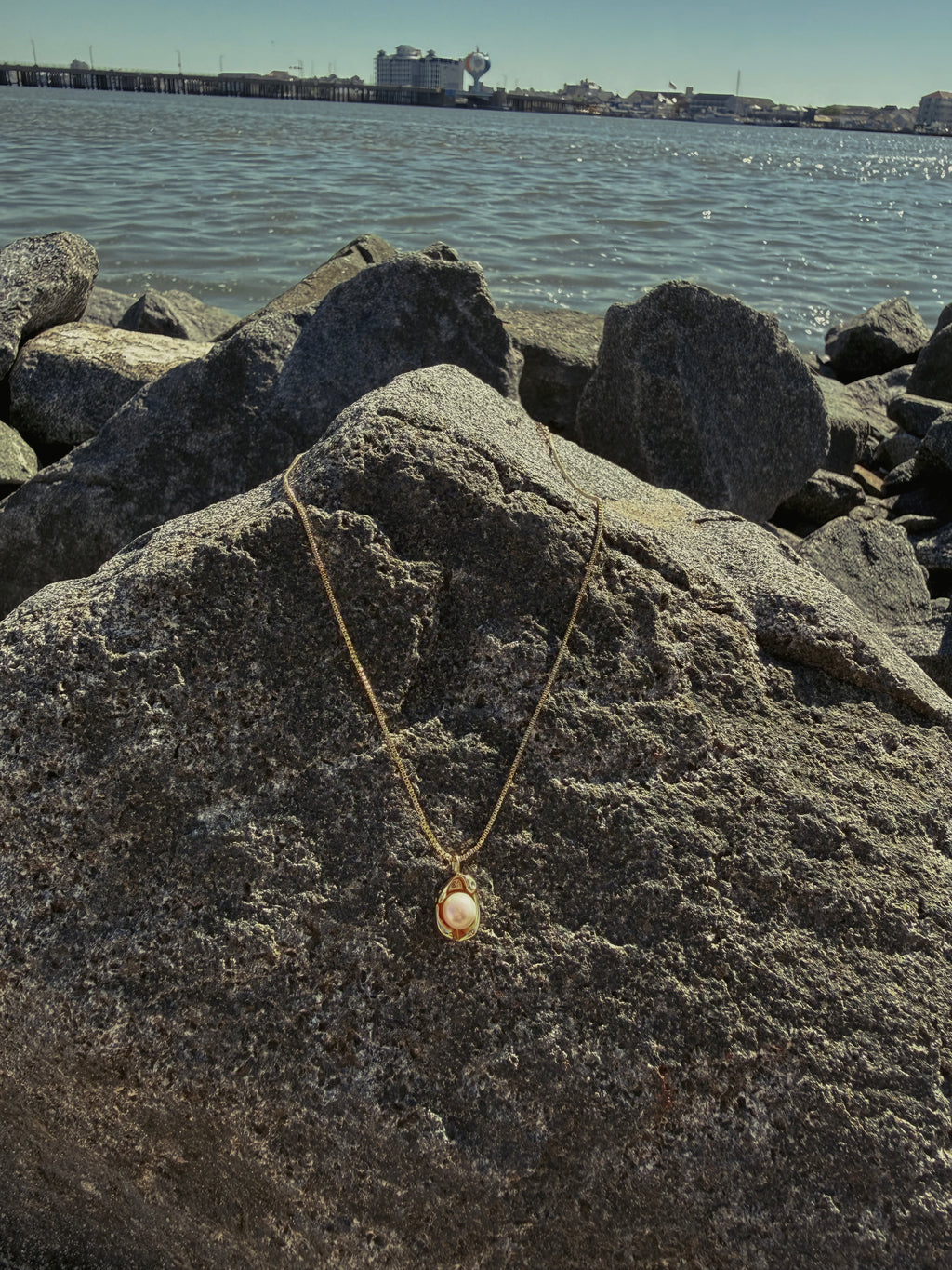 Organic Pearl Necklace