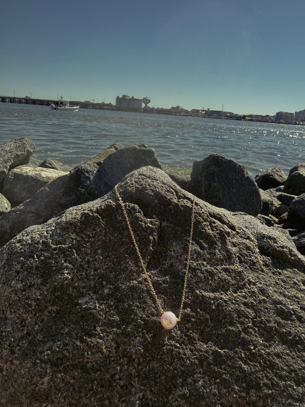 Single Pearl Necklace