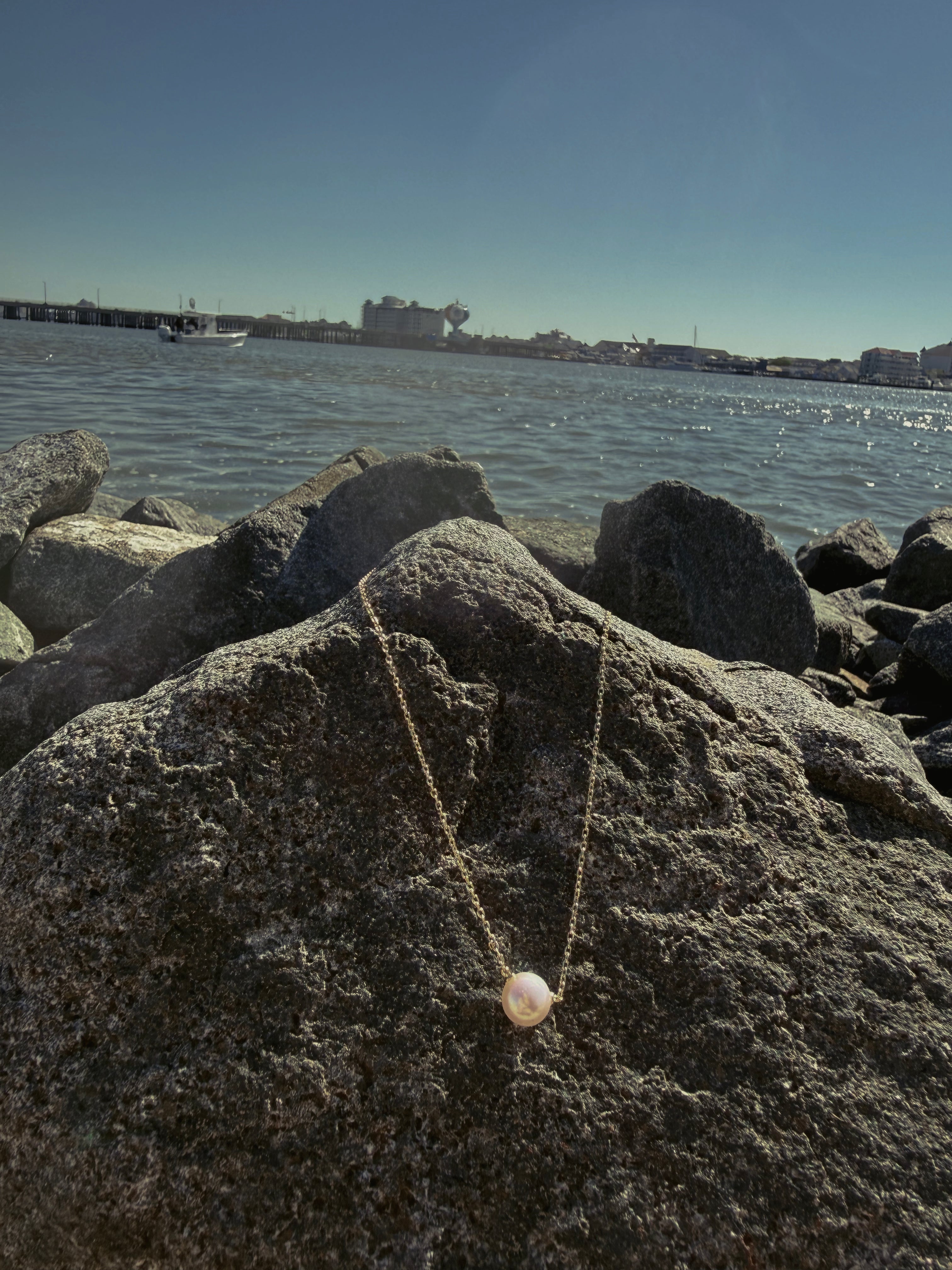 Single Pearl Necklace